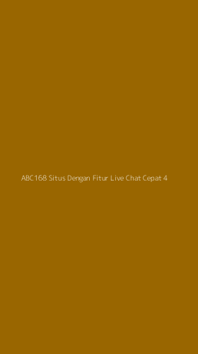 Tampilan Antarmuka Aplikasi Abc168 Situs Dengan Fitur Live Chat Cepat - 4