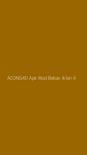 Tampilan Antarmuka Aplikasi Acong4d Apk Mod Bebas Iklan - 4