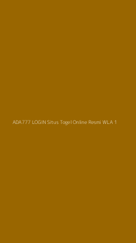 Tampilan Antarmuka Aplikasi Ada777 Login Situs Togel Online Resmi Wla - 1