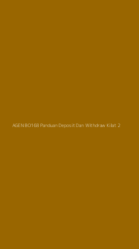 Tampilan Antarmuka Aplikasi Agen Bo168 Panduan Deposit Dan Withdraw Kilat - 2