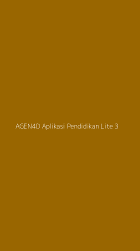 Tampilan Antarmuka Aplikasi Agen4d Aplikasi Pendidikan Lite - 3