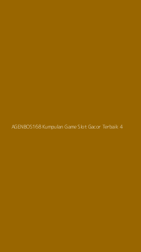 Tampilan Antarmuka Aplikasi Agenbos168 Kumpulan Game Slot Gacor Terbaik - 4