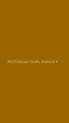 Tampilan Antarmuka Aplikasi Ags9 Desain Grafis Android - 4