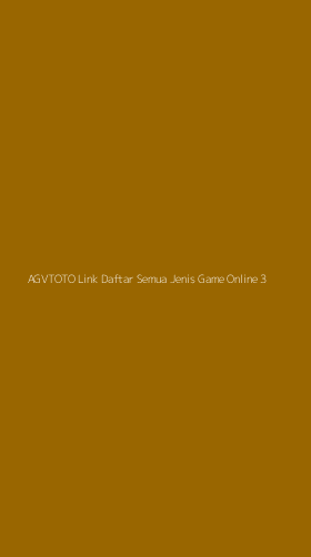 Tampilan Antarmuka Aplikasi Agvtoto Link Daftar Semua Jenis Game Online - 3