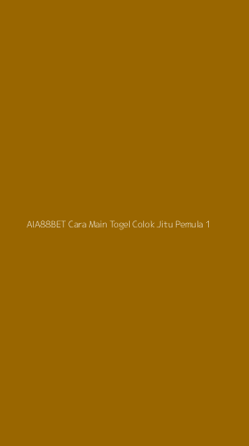 Tampilan Antarmuka Aplikasi Aia88bet Cara Main Togel Colok Jitu Pemula - 1