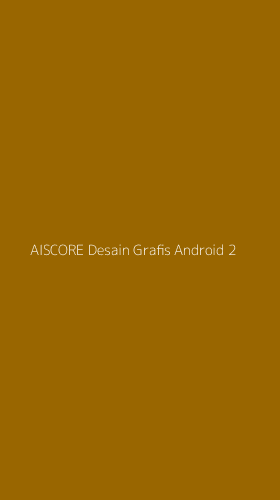 Tampilan Antarmuka Aplikasi Aiscore Desain Grafis Android - 2