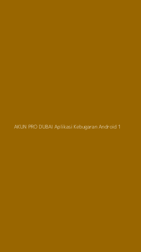 Tampilan Antarmuka Aplikasi Akun Pro Dubai Aplikasi Kebugaran Android - 1