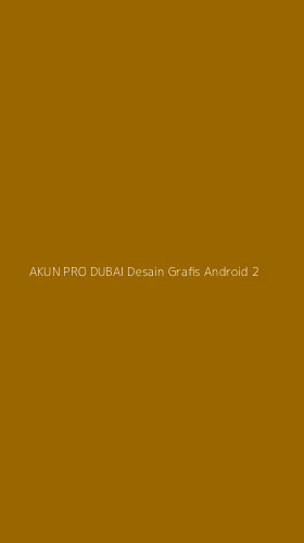 Tampilan Antarmuka Aplikasi Akun Pro Dubai Desain Grafis Android - 2