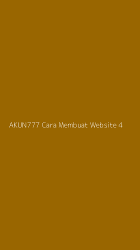 Tampilan Antarmuka Aplikasi Akun777 Cara Membuat Website - 4