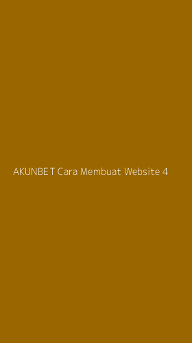 Tampilan Antarmuka Aplikasi Akunbet Cara Membuat Website - 4