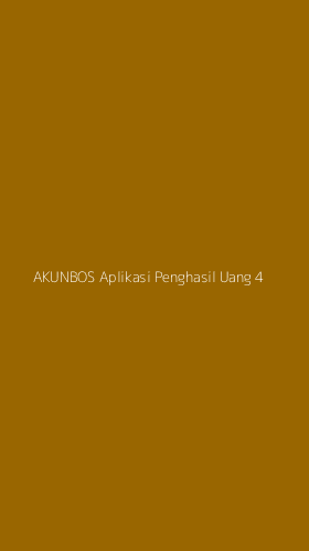 Tampilan Antarmuka Aplikasi Akunbos Aplikasi Penghasil Uang - 4