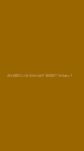 Tampilan Antarmuka Aplikasi Akunbos Link Alternatif Sbobet Terbaru - 1
