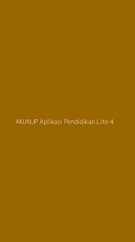 Tampilan Antarmuka Aplikasi Akunjp Aplikasi Pendidikan Lite - 4