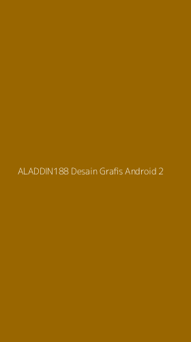 Tampilan Antarmuka Aplikasi Aladdin188 Desain Grafis Android - 2