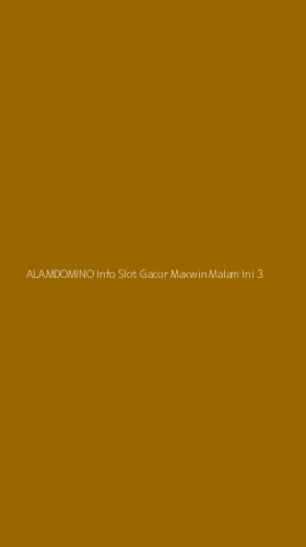 Tampilan Antarmuka Aplikasi Alamdomino Info Slot Gacor Maxwin Malam Ini - 3