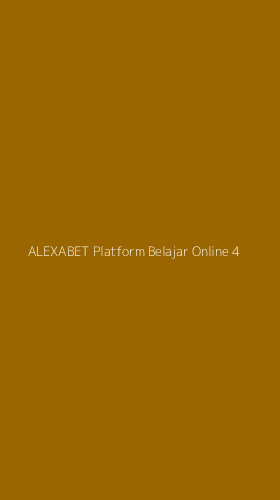 Tampilan Antarmuka Aplikasi Alexabet Platform Belajar Online - 4