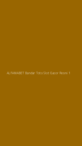 Tampilan Antarmuka Aplikasi Alfamabet Bandar Toto Slot Gacor Resmi - 1