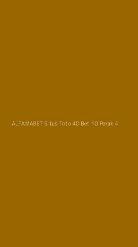 Tampilan Antarmuka Aplikasi Alfamabet Situs Toto 4d Bet 10 Perak - 4