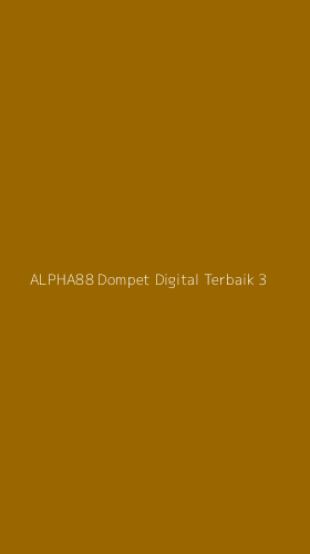 Tampilan Antarmuka Aplikasi Alpha88 Dompet Digital Terbaik - 3