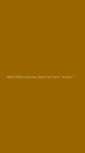 Tampilan Antarmuka Aplikasi Amazon4d Kumpulan Game Slot Gacor Terbaik - 1