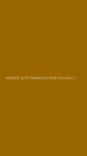 Tampilan Antarmuka Aplikasi Anak69 Slot Pembersih Ram Otomatis - 1