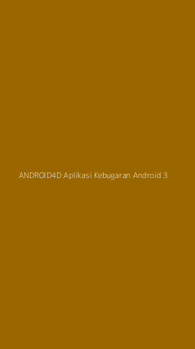 Tampilan Antarmuka Aplikasi Android4d Aplikasi Kebugaran Android - 3