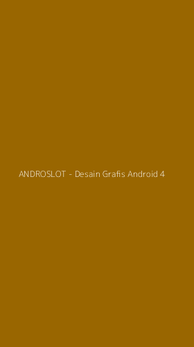 Tampilan Antarmuka Aplikasi ANDROSLOT - Desain Grafis Android - 4