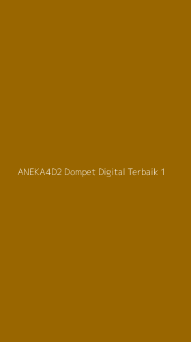 Tampilan Antarmuka Aplikasi Aneka4d2 Dompet Digital Terbaik - 1