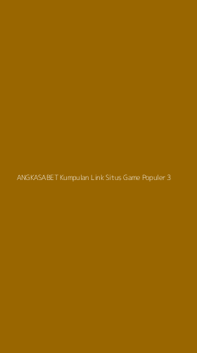 Tampilan Antarmuka Aplikasi Angkasabet Kumpulan Link Situs Game Populer - 3