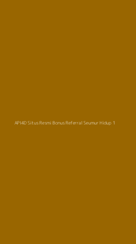Tampilan Antarmuka Aplikasi Api4d Situs Resmi Bonus Referral Seumur Hidup - 1