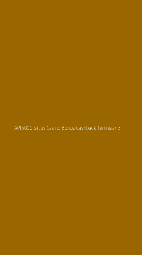 Tampilan Antarmuka Aplikasi Api5000 Situs Casino Bonus Cashback Terbesar - 3
