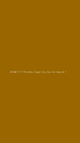 Tampilan Antarmuka Aplikasi Apibet777 Prediksi Togel Jitu Hari Ini Akurat - 1