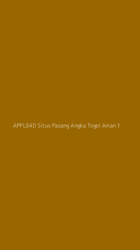 Tampilan Antarmuka Aplikasi Apple4d Situs Pasang Angka Togel Aman - 1