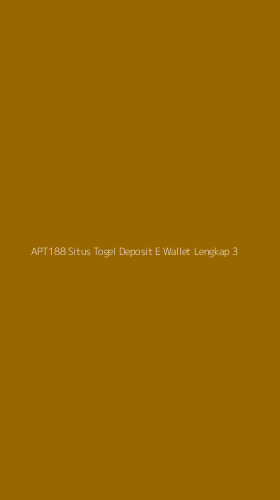 Tampilan Antarmuka Aplikasi Apt188 Situs Togel Deposit E Wallet Lengkap - 3