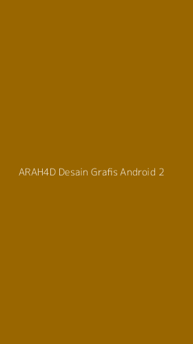 Tampilan Antarmuka Aplikasi Arah4d Desain Grafis Android - 2