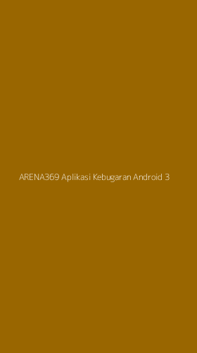 Tampilan Antarmuka Aplikasi Arena369 Aplikasi Kebugaran Android - 3