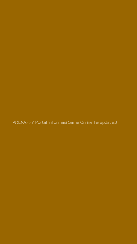 Tampilan Antarmuka Aplikasi Arena777 Portal Informasi Game Online Terupdate - 3