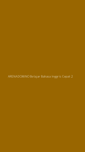Tampilan Antarmuka Aplikasi Arenadomino Belajar Bahasa Inggris Cepat - 2