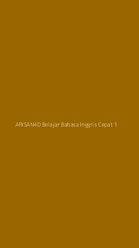 Tampilan Antarmuka Aplikasi Arisan4d Belajar Bahasa Inggris Cepat - 1