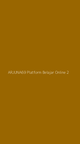 Tampilan Antarmuka Aplikasi Arjuna69 Platform Belajar Online - 2