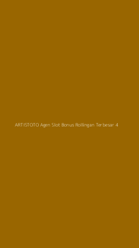 Tampilan Antarmuka Aplikasi Artistoto Agen Slot Bonus Rollingan Terbesar - 4