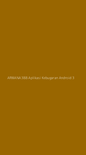 Tampilan Antarmuka Aplikasi Arwana388 Aplikasi Kebugaran Android - 3