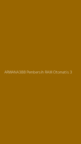 Tampilan Antarmuka Aplikasi Arwana388 Pembersih Ram Otomatis - 3