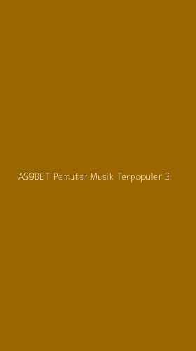 Tampilan Antarmuka Aplikasi As9bet Pemutar Musik Terpopuler - 3