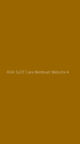 Tampilan Antarmuka Aplikasi Asia Slot Cara Membuat Website - 4
