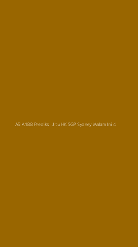 Tampilan Antarmuka Aplikasi Asia188 Prediksi Jitu Hk Sgp Sydney Malam Ini - 4