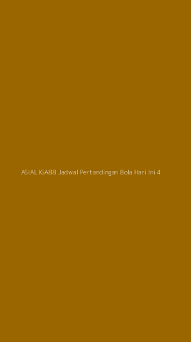 Tampilan Antarmuka Aplikasi Asialiga88 Jadwal Pertandingan Bola Hari Ini - 4