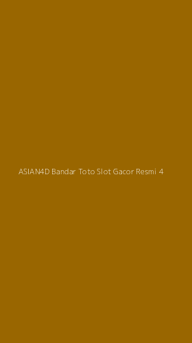 Tampilan Antarmuka Aplikasi Asian4d Bandar Toto Slot Gacor Resmi - 4