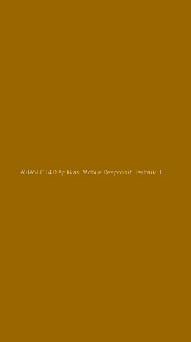 Tampilan Antarmuka Aplikasi Asiaslot4d Aplikasi Mobile Responsif Terbaik - 3