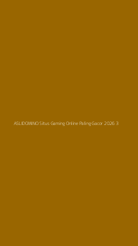 Tampilan Antarmuka Aplikasi Aslidomino Situs Gaming Online Paling Gacor 2026 - 3